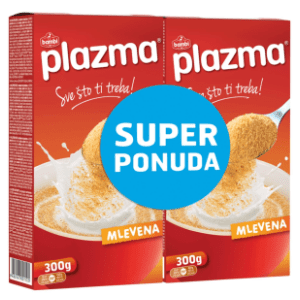 Keks Bambi PLAZMA mleveni 2x300g