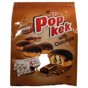 Keks ETI pop kek čokolada 144g