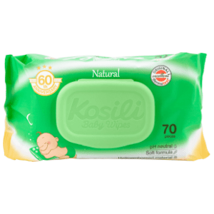 KOSILI Natural vlažne maramice 70kom