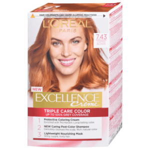L'OREAL Excellence farba za kosu 7.43 copper blonde