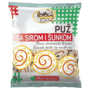 MARA puž sa sirom i šunkom 1kg
