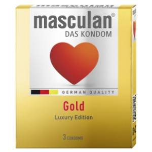 MASCULAN Gold kondomi 3kom