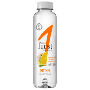 FRUCTAL detox pomorandža đumbir voda sa ukusom 500ml