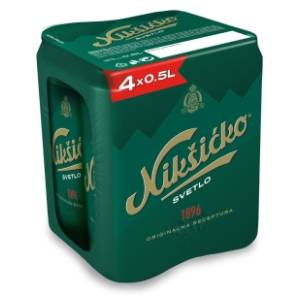 NIKŠIĆKO limenka 4x0,5l pack