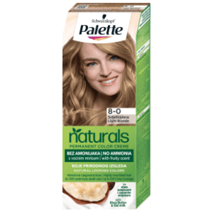 PALETTE Naturals farba za kosu 8.0 light blonde