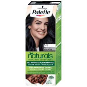 PALETTE Naturals farba za kosu 1.1 blue black