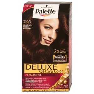 PALETTE Deluxe farba za kosu 760 dazzling brown