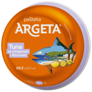 Pašteta ARGETA tuna sa timijanom i limunom 95g