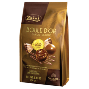 Praline ZAINI Boule d'or lešnik 154g