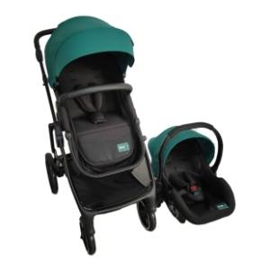 PUERRI kolica za bebe 2 u 1 Oscar Dark green