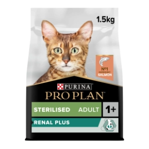 PURINA Pro Plan cat adult sterilised renal losos 1,5kg
