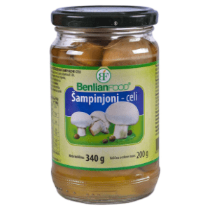 Šampinjoni BENLIAN celi 340g