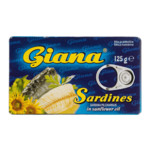 Sardine GIANA u ulju 125g