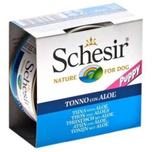 SCHESIR hrana za pse u konzervi tunjevina i aloja 150g