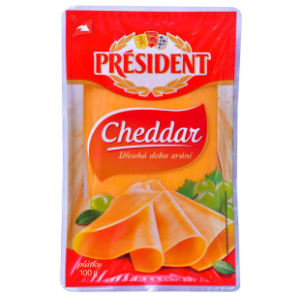 Sir PRESIDENT cheddar slajs 100g