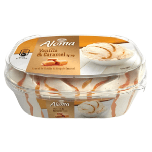 Sladoled ALOMA vanilla caramel syrup 900ml