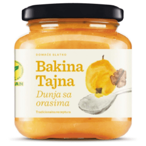 Domaće slatko dunja sa orasima BAKINA TAJNA 375g