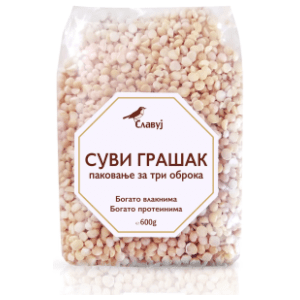 SLAVUJ suvi grašak 600g