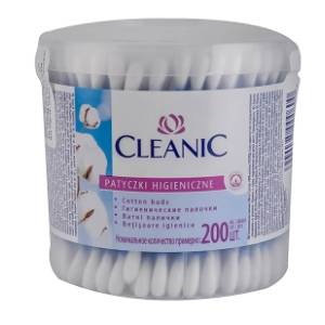 Štapići za uši CLEANIC 200kom