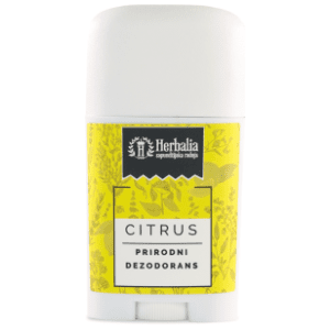 Stik HERBALIA prirodni dezodorans citrus 33g