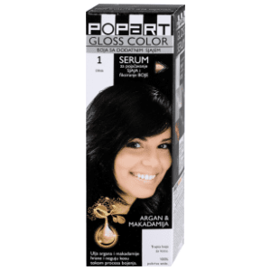 STILL Popart farba za kosu 1 black