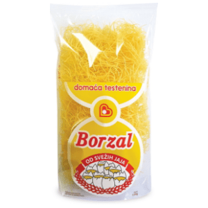 Testenina BORZAL fida raščupana 150g