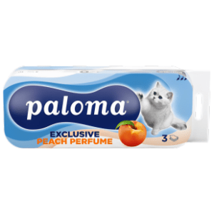 Toalet papir PALOMA exclusive breskva 3sloja 10kom
