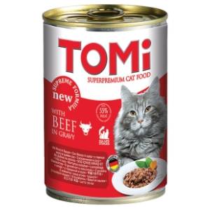 TOMI hrana za mačke govedina 400g