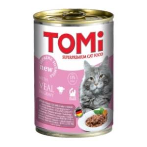 TOMI hrana za mačke teletina 400g