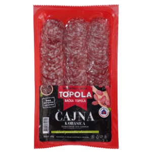 Čajna kobasica slajs TOPOLA 80g