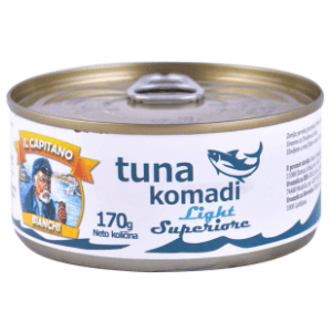 Tunjevina IL CAPITANO komadi light superior 170g