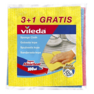 VILEDA vlažne krpe 3+1 gratis