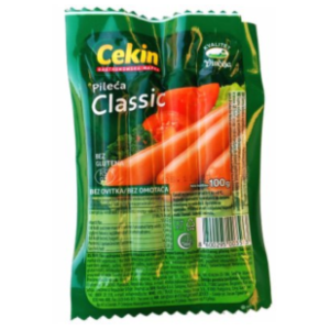 Viršle CEKIN pileća hrenovka classic 100g