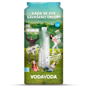 VODA VODA negazirana voda 4x1,5l