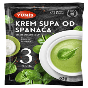 Krem supa YUMIS od spanaća 63g