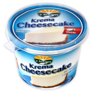 Z'BREGOV krema za cheesecake 500g