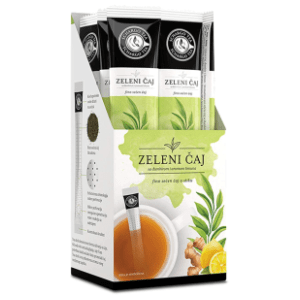 SCHARGO Tea stick zeleni čaj đumbir limun 16kom