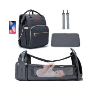 BBO Multifunkcionalna torba za kolica Sport Mama Bag siva