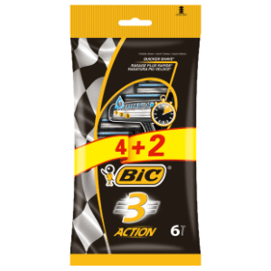 Brijač BIC 3 action 4+2 gratis