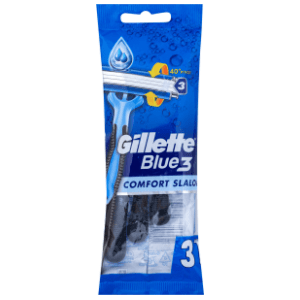 GILLETTE blue3 comfort slalom brijač 3kom