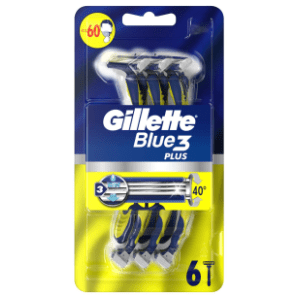 Brijač GILLETTE blue3 plus yellow 6kom