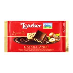 Čokolada LOACKER sa napolitankama 100g