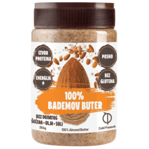 Bademov puter COLD PRESSOK 100% 350g