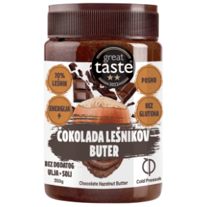 Lešnikov puter COLD PRESSOK čokolada 350g