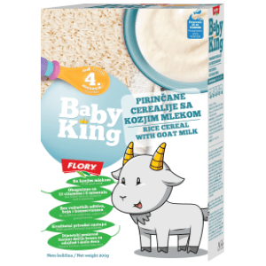 FLORY Baby king pirinčane cerealije sa kozjim mlekom 200ml