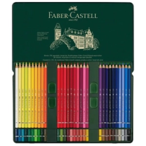 Drvene boje FABER CASTELL albrecht durer metalna kutija 60kom