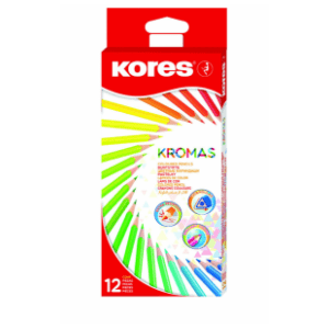 Drvene boje KORES kromas 12kom