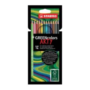 Drvene boje STABILO green arty set 12kom
