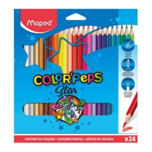 Drvene bojice MAPED color peps 24kom