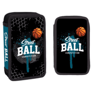 Dvodelna pernica S-COOL Street ball puna